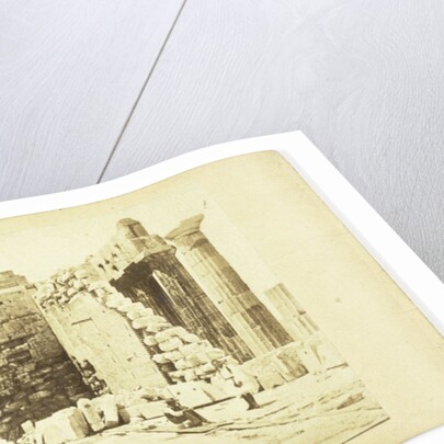 Interior Athens Parthenon on Acropolis, No. 272 by Anonymous