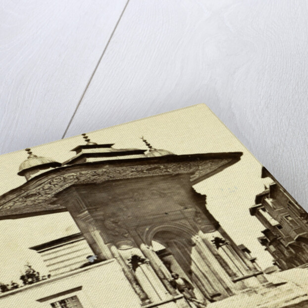 A gate of St. Sophia, Constantinople by Charles Gerard