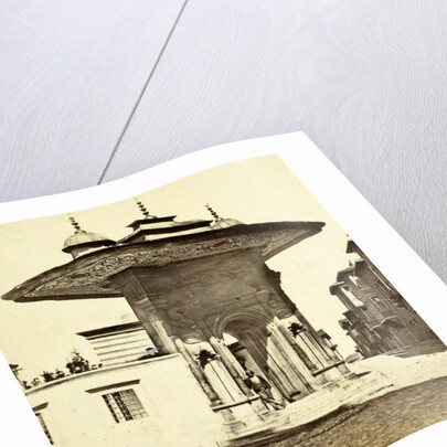 A gate of St. Sophia, Constantinople by Charles Gerard