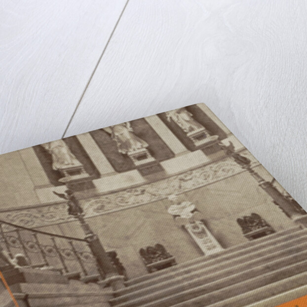 Treppenhaus im Königl Palais Berlin, Germany by Johann Friedrich Stiehm