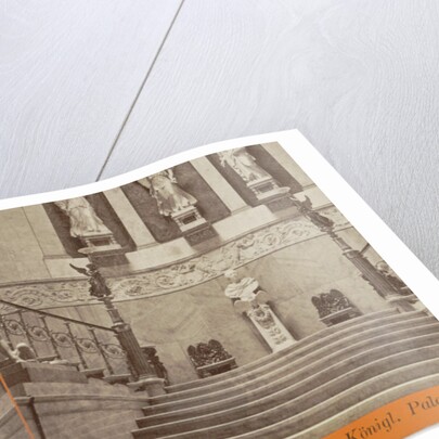 Treppenhaus im Königl Palais Berlin, Germany by Johann Friedrich Stiehm