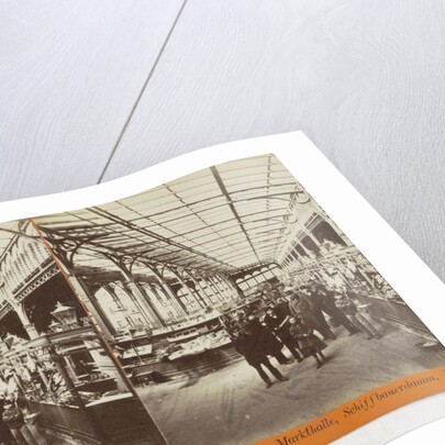 Die innere Markthalle, Schiffbauerdamm, Berlin by Johann Friedrich Stiehm