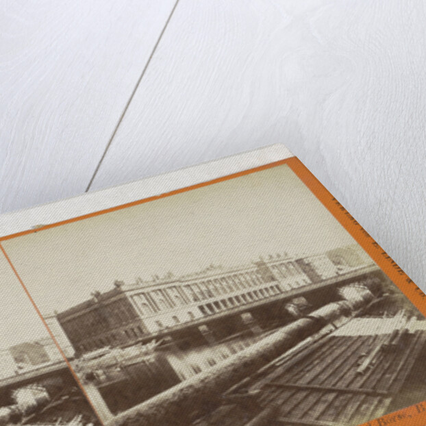 The Frederick Bridge and Borse, Berlin, Germany by Johann Friedrich Stiehm