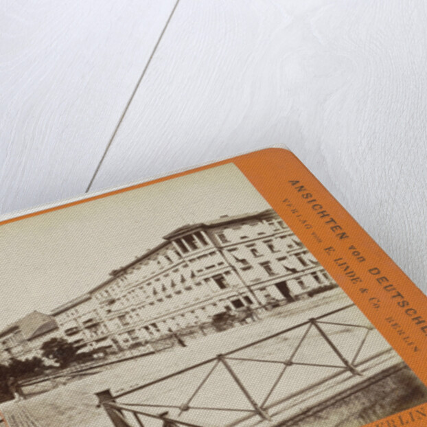 The Potsdam-bridge and Queen Augusta Street, Berlin, Germany by Johann Friedrich Stiehm