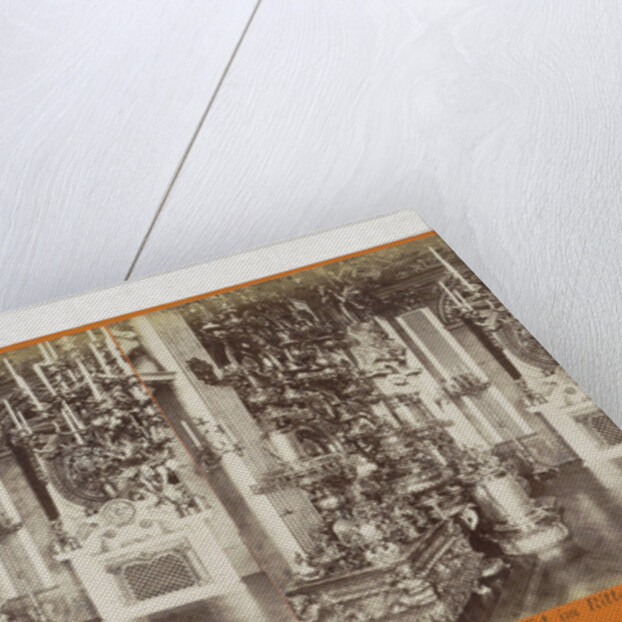 Konigl. Castle, the buffet in the Knights' Hall Berlin, Germany by Johann Friedrich Stiehm