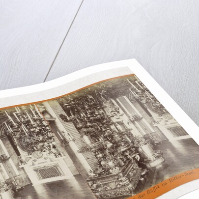 Konigl. Castle, the buffet in the Knights' Hall Berlin, Germany by Johann Friedrich Stiehm