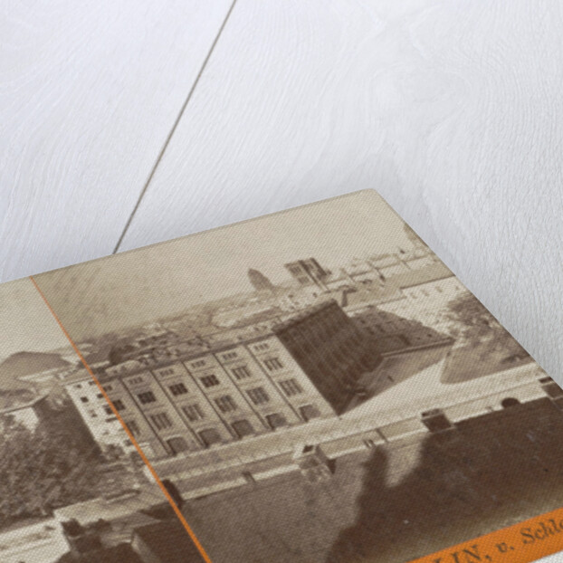 Berlin, v. Schloss n. D construction Academie, Germany by Johann Friedrich Stiehm