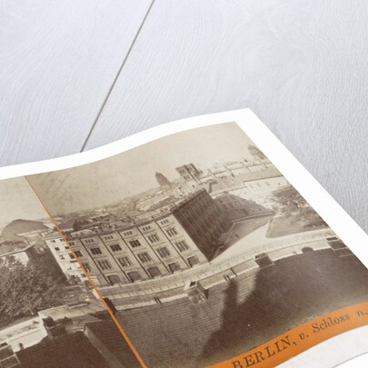 Berlin, v. Schloss n. D construction Academie, Germany by Johann Friedrich Stiehm