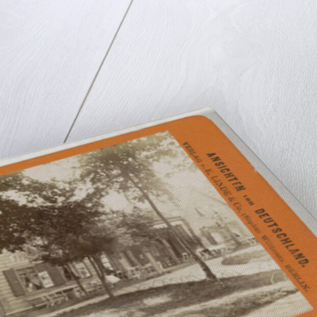 Gasthaus on the Burgberg bei Harzburg, Germany, H. Selle by Sophus Williams & E. Linde & Co