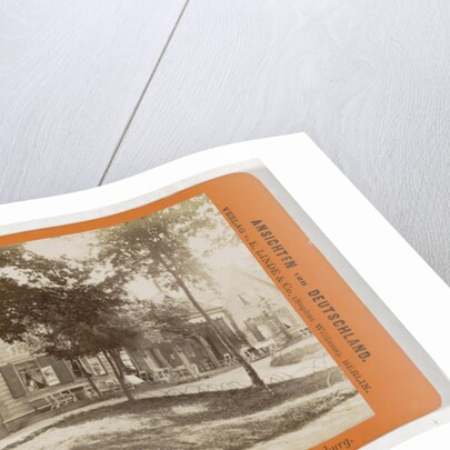 Gasthaus on the Burgberg bei Harzburg, Germany, H. Selle by Sophus Williams & E. Linde & Co