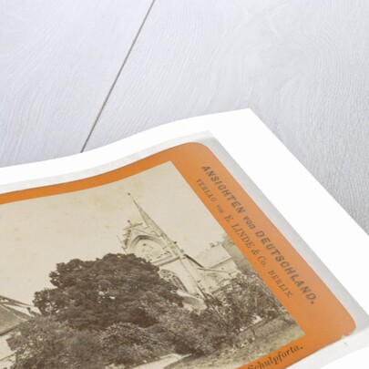 Church in Schulpforta, Germany by H. Selle & E. Linde & Co