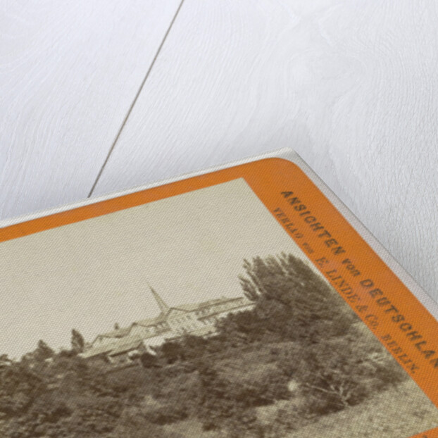 Salzmann'sche Erziehungs-Anstalt in Schnepfenthal by H. Selle & E. Linde & Co