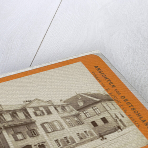 Schiller in Weimar, Germany by H. Selle & E. Linde & Co