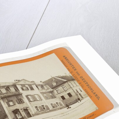 Schiller in Weimar, Germany by H. Selle & E. Linde & Co