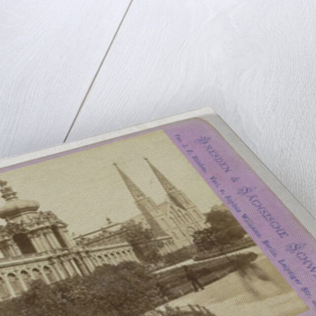 Zwingerthurm and Sophien-Kirche, Germany by Johann Friedrich Stiehm