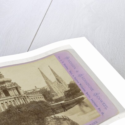 Zwingerthurm and Sophien-Kirche, Germany by Johann Friedrich Stiehm