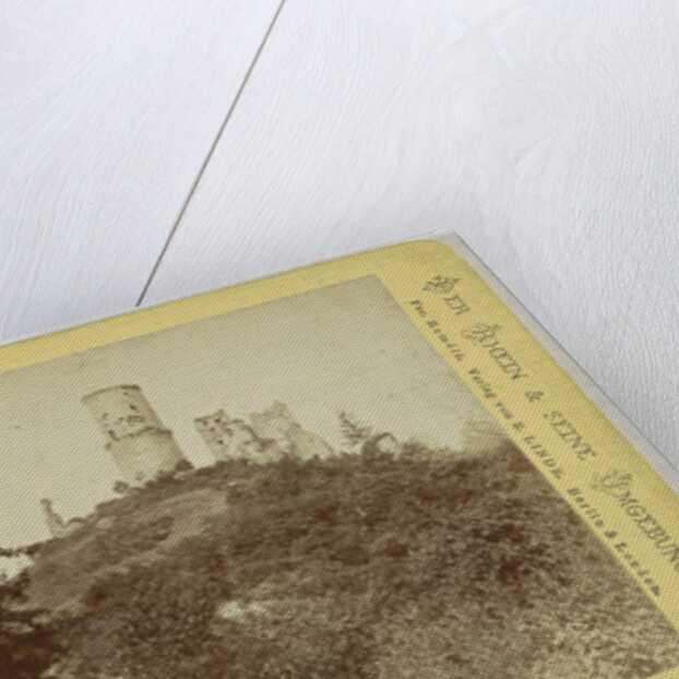 Ruin Godesberg, Germany by E. Linde