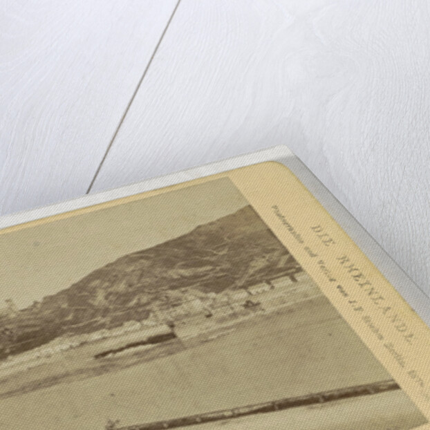 Die Pfalz Caub and Ruin Gutenfels, Germany by Johann Friedrich Stiehm