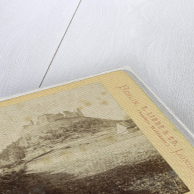 Ruine Tollenstein, St. Georgenthal in Bohemia by Sophus Williams & E. Linde & Co