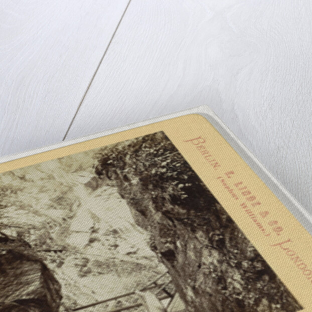 Wimbach Gorge, near Berchtesgaden, Germany by Sophus Williams & E. Linde & Co