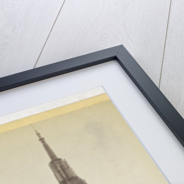 Nurnberg Schonerbrunnen and Frauenkirche Germany by Johann Friedrich Stiehm