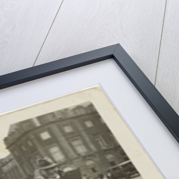 Stereo Portrait of saluting man by Anonymous