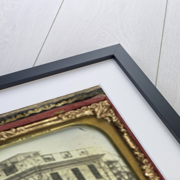 House with people by Anonymous