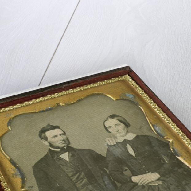 Portrait of a couple by Ross & Thomson