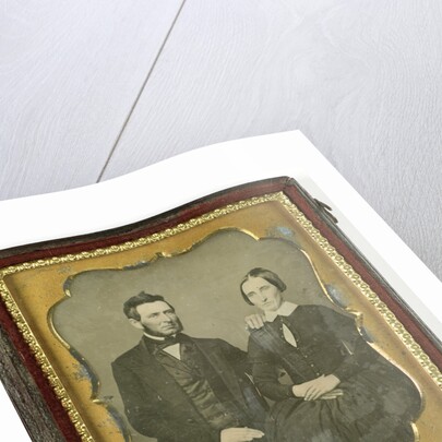 Portrait of a couple by Ross & Thomson