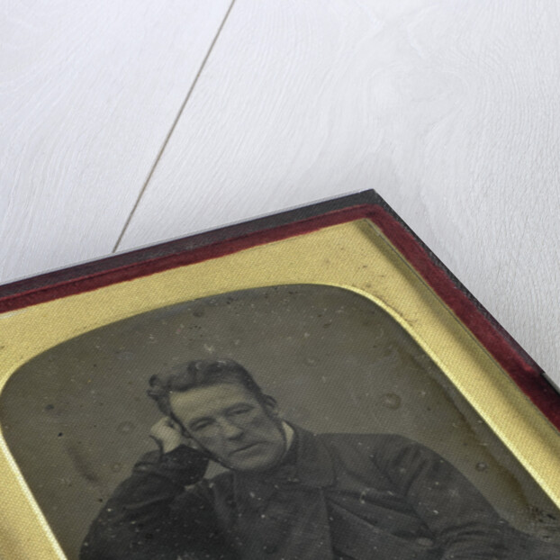 Portrait of a man with glasses by Antoine François Jean Claudet