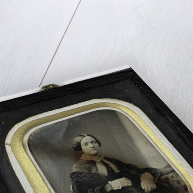 Portrait of a woman by E. Vaillat