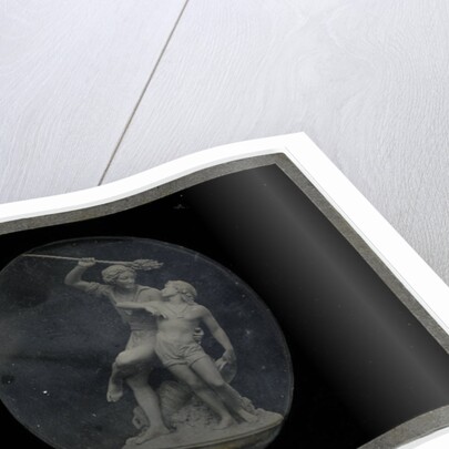 A figurine of James Pradier by S Marchi