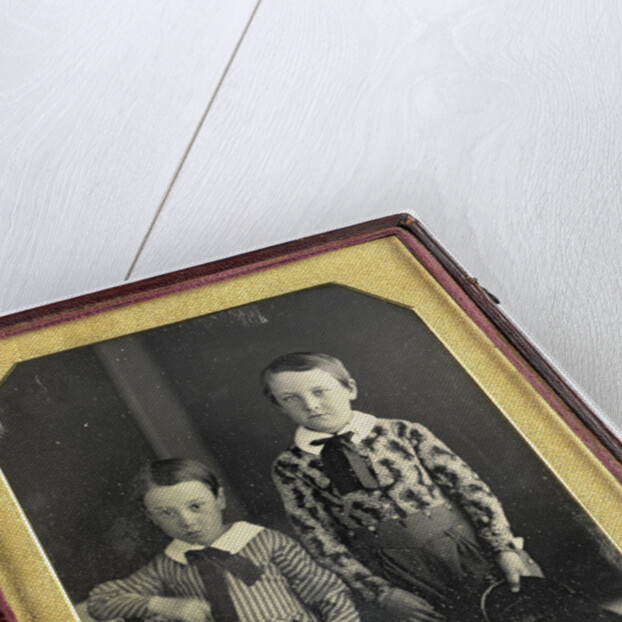 Portrait of a Young Boy and Girl by Anonymous