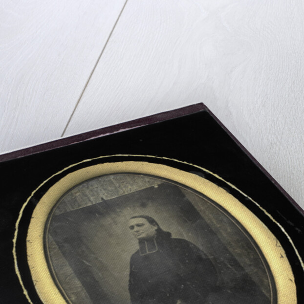 Portrait of a man by Leroux