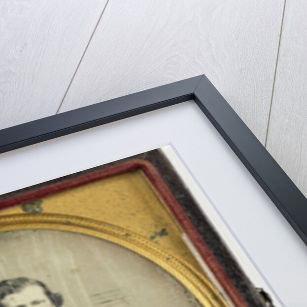 Portrait of a young man with hat by John Beattie