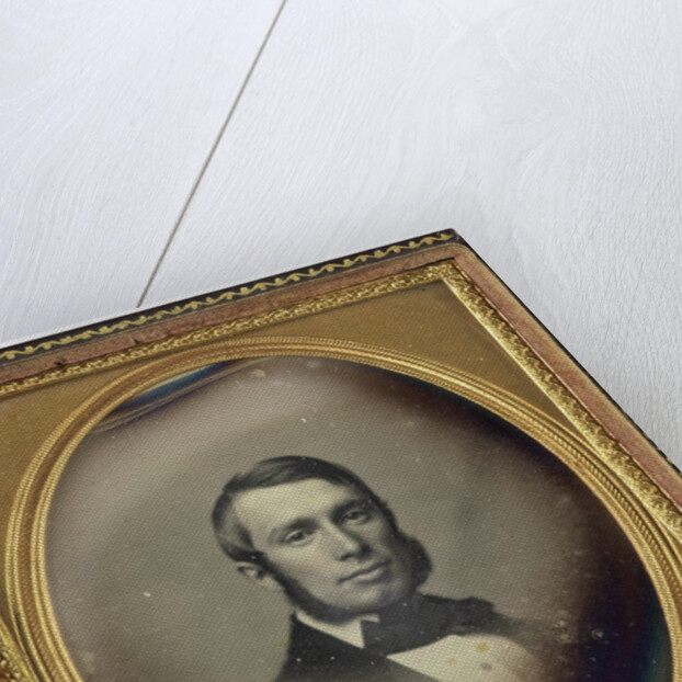 Portrait of a man with sideburns by John Adams Whipple