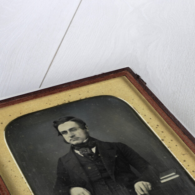 Portrait of a man with sideburns by Anonymous