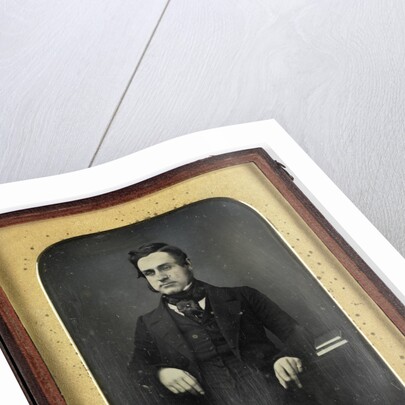 Portrait of a man with sideburns by Anonymous