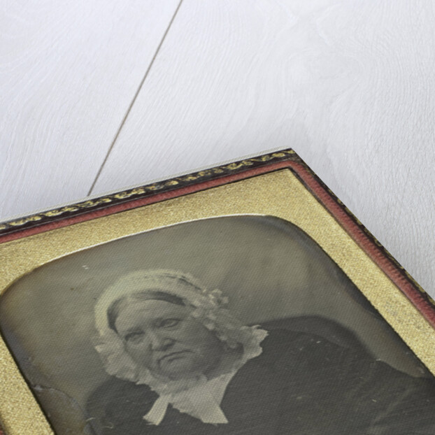 Portrait of an old woman by Anonymous