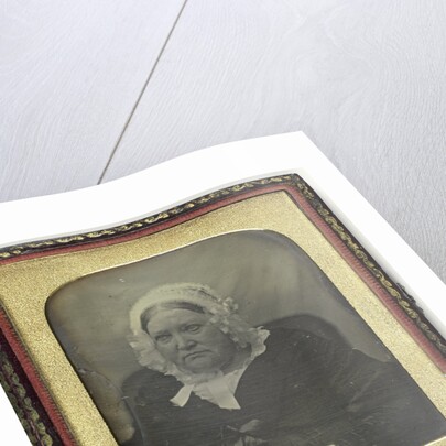 Portrait of an old woman by Anonymous