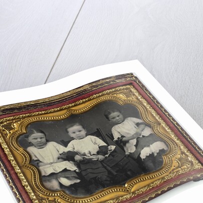 Portrait of three children by Anonymous