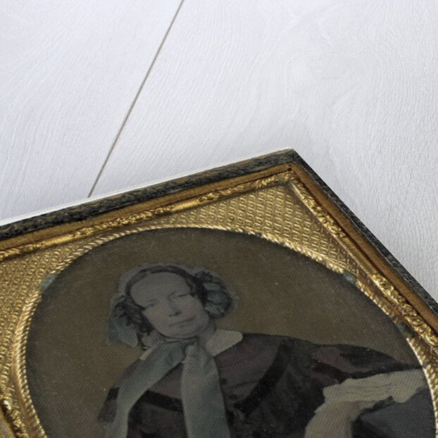 Hannah Thomas, m. John H.Waldusk portrait woman by Anonymous