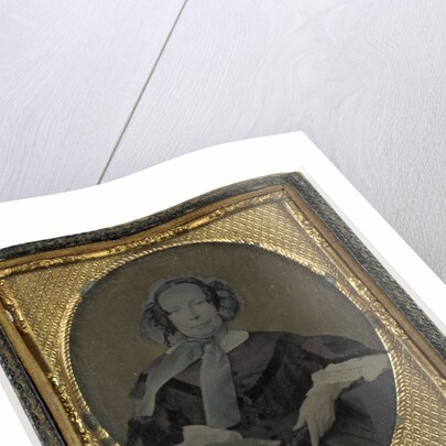 Hannah Thomas, m. John H.Waldusk portrait woman by Anonymous