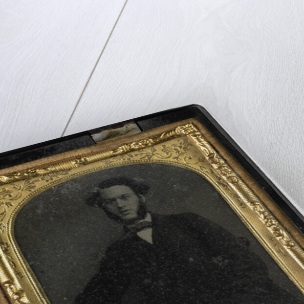 Portrait young man by Anonymous