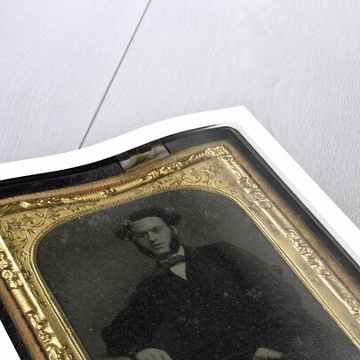 Portrait young man by Anonymous