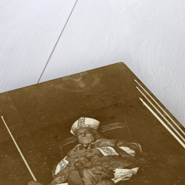 Post-mortem portrait of Peter Mathias Snickers by J.J.A. van Winsen