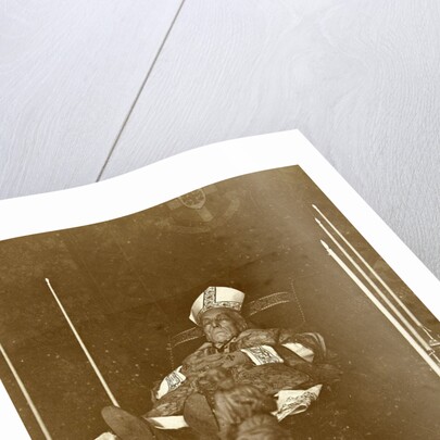 Post-mortem portrait of Peter Mathias Snickers by J.J.A. van Winsen