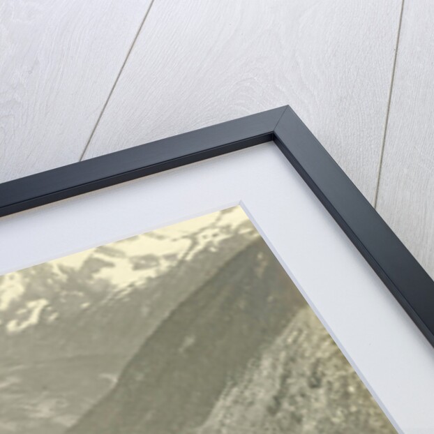 Illicilliwaet Valley and the Canadian Pacific Railway seen from Mount Abbot Glacier by William Notman