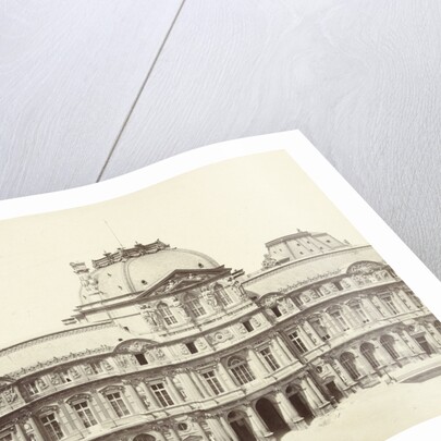 Courtyard (Cour) of the Louvre, Paris by Achille Quinet