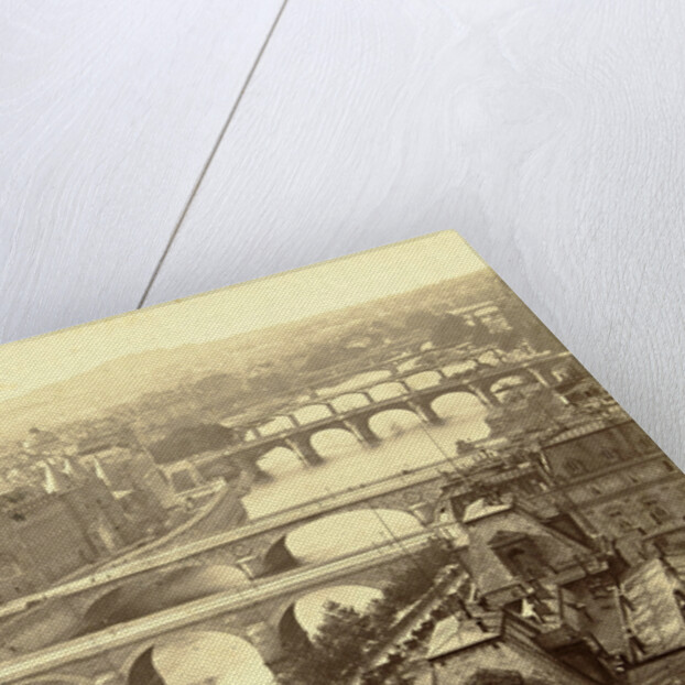 Sight over the Seine, Paris by A. Mansuy